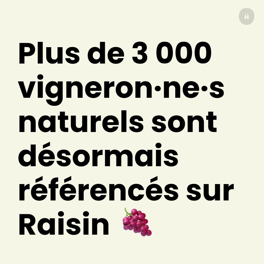 3.000 vignaioli naturali